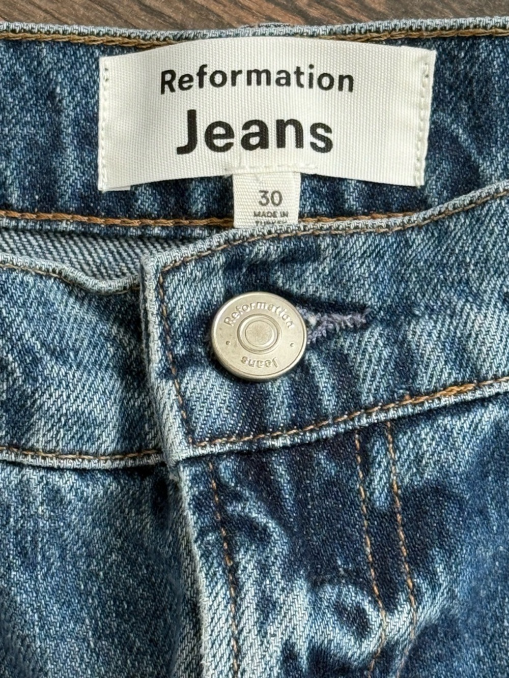 Reformation Tazz Denim Maxi skirt - Picture 2 of 3